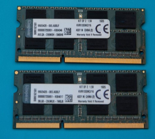 Kingston dimm 16gb - 16gb, (2x8gb)