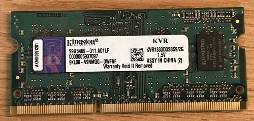 Kingston valueram 2gb ddr3 - 2gb,