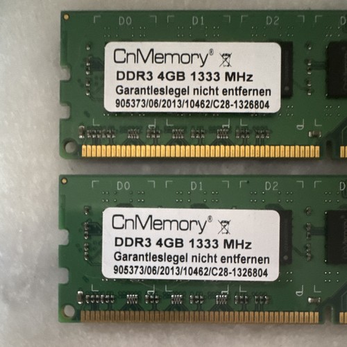 Cnmemory 8gb kit - kit, (2x4gb)