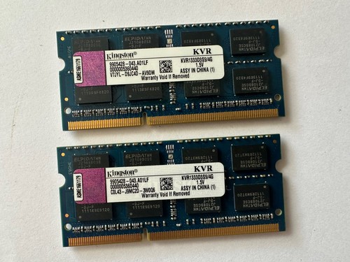 Kingston 8gb 4gb ddr3 - kingston,