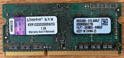 Kingston valueram 2gb - kingston,