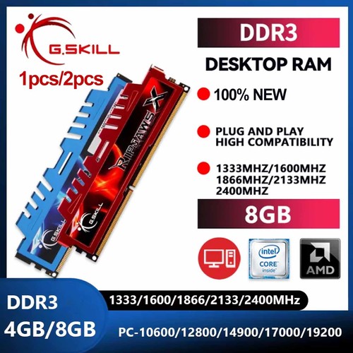 Skill ddr3 ram 4gb 8gb - ddr3, 1333