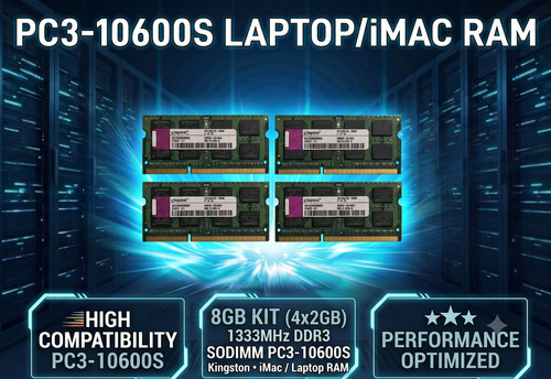 Kingston 8gb kit 4x2gb - 8gb,