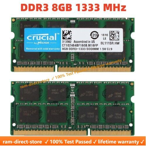 Crucial ddr3 4gb 8gb 16gb - ddr3,