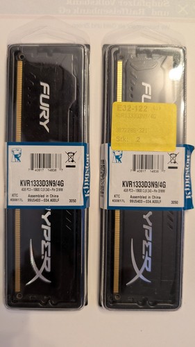 Kingston hyperx fury 8gb 2x4gb - hyperx,
