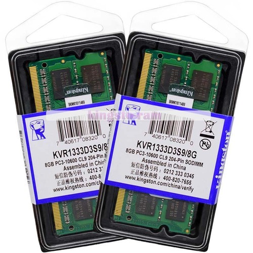 Kingston 2x8 gb ddr3 - kingston,