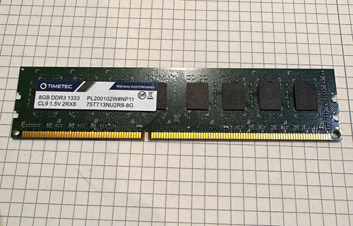 Timetec 8gb ddr3 1333 - 8gb, ddr3-1333