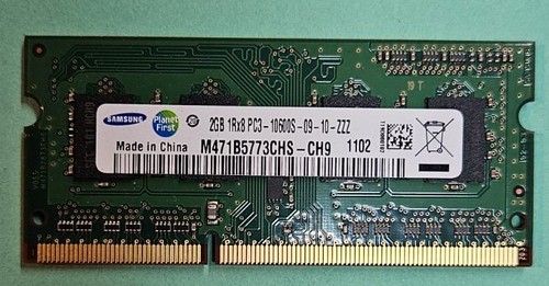 Samsung 2gb ddr3 1333 - ddr3-1333, so-dimm