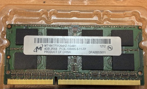 Micron ram 4gb ddr3l - ram,
