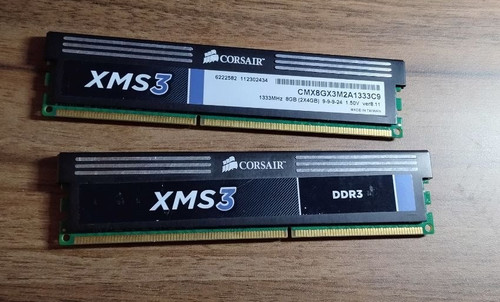 4gb corsair xms3 - 2x,