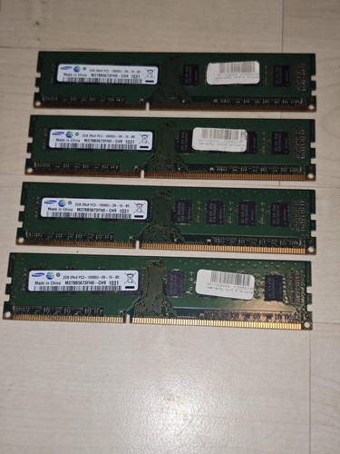 Samsung 8gb kit 2gb ddr3 - kit, 4x