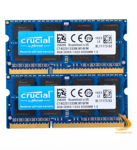 Crucial 16g 8gb - 2x,