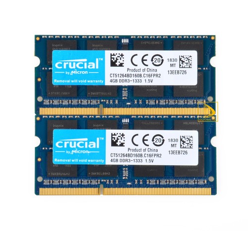 8gb crucial 4gb 2rx8 - 8gb,