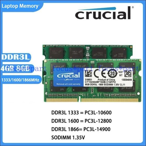 Crucial gb ddr3l 1333 - 4,