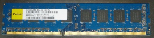 8gb elixir ddr3 - 8gb, 1333mhz