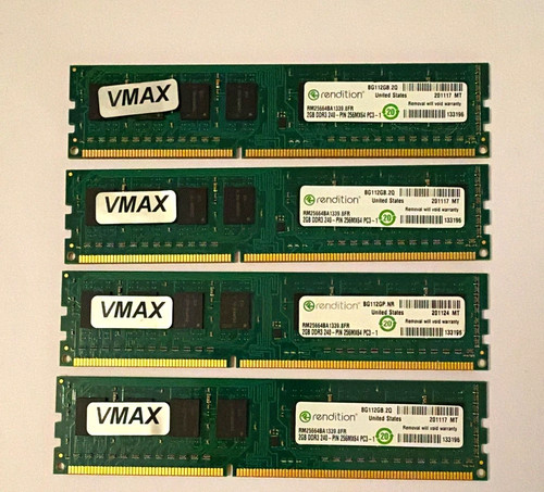Rendition crucial 8gb ddr3 - crucial,
